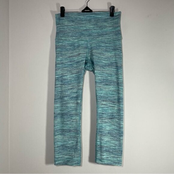 Lululemon Wunder Under Crop LeggingsSpace Dye Camo size 6 - Picture 4 of 8